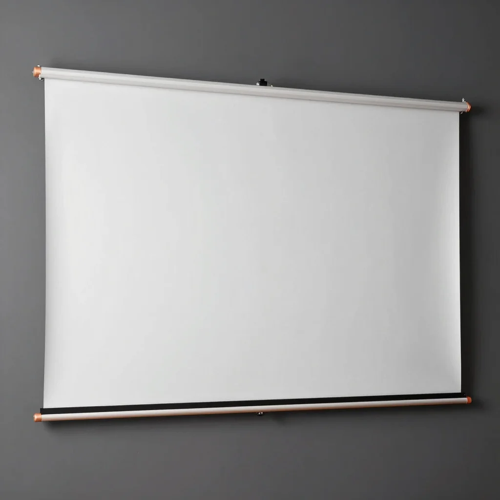Sensile Recessed Motorized Projector Screen 120"
